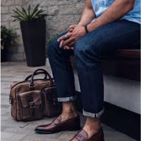 Vintage Revival Burgundy Brown Preppy Old Money Penny Leather Loafer Unisex